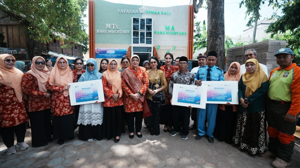 DWP Kemenag Salurkan Bantuan untuk Madrasah Terdampak Banjir Bali